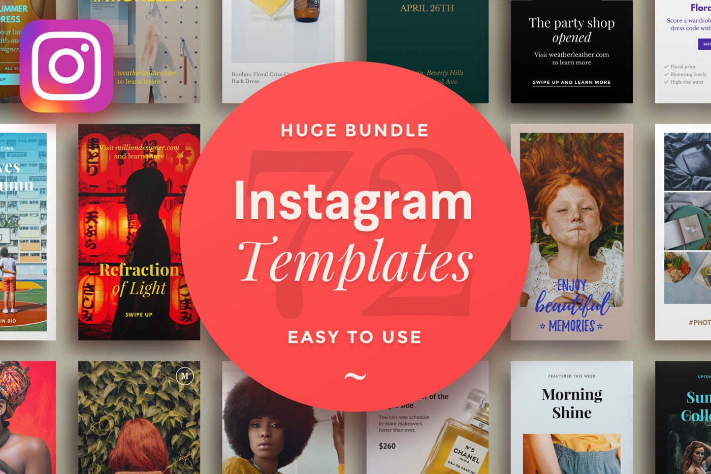 Instagram template